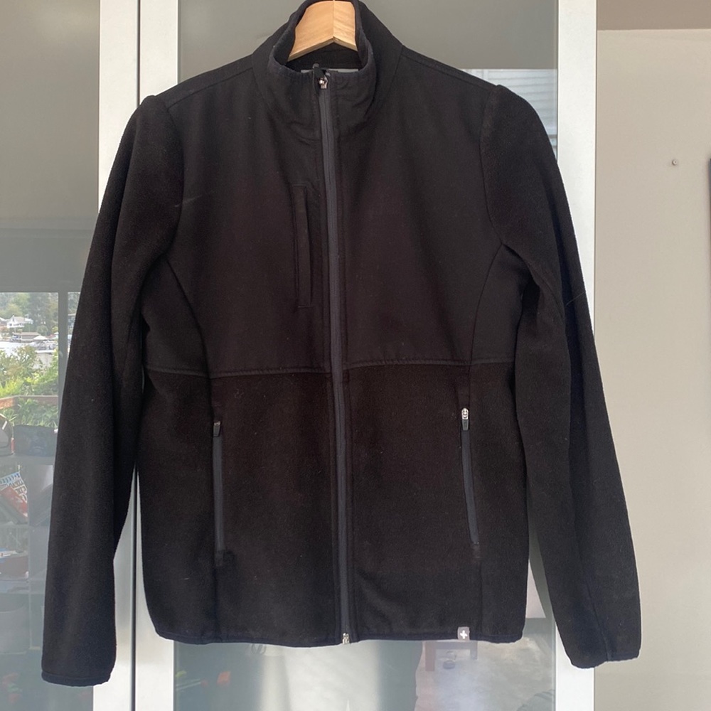 Figs fleece scrub jacket